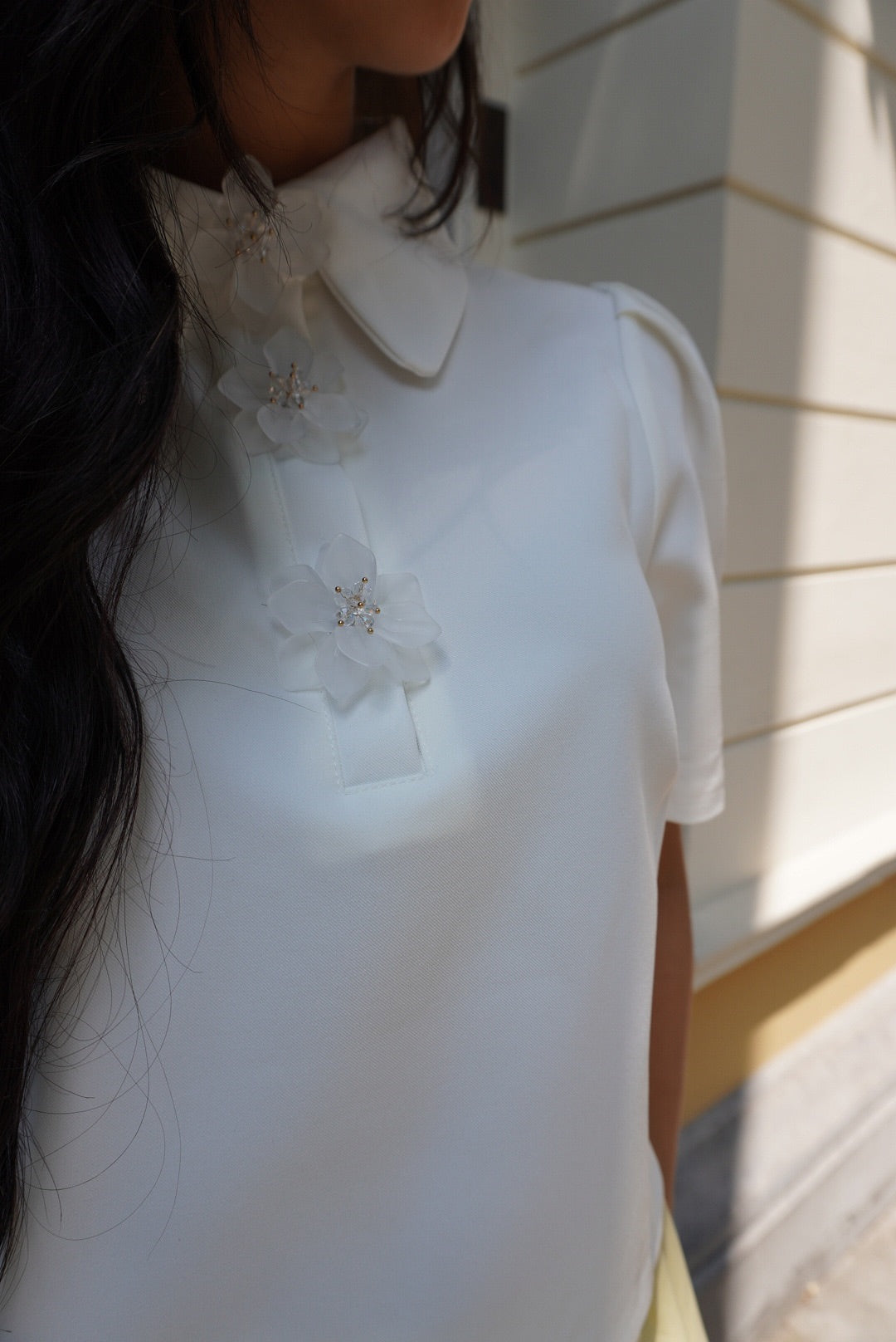 Blanche Fleur Blouse