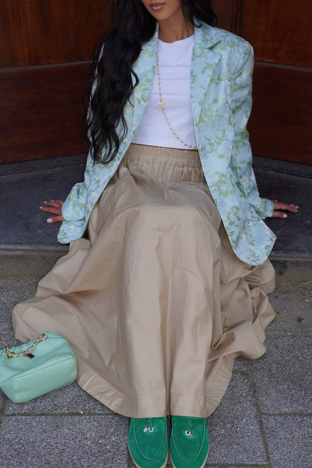 Sahara Maxi Flow Skirt